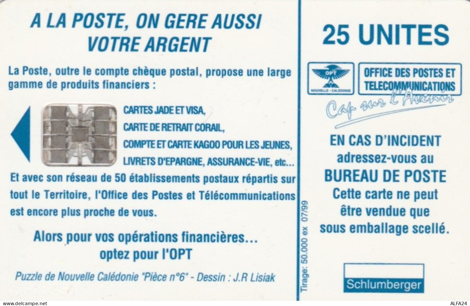 PHONE CARD NUOVA CALEDONIA  (E99.10.2 - Nouvelle-Calédonie