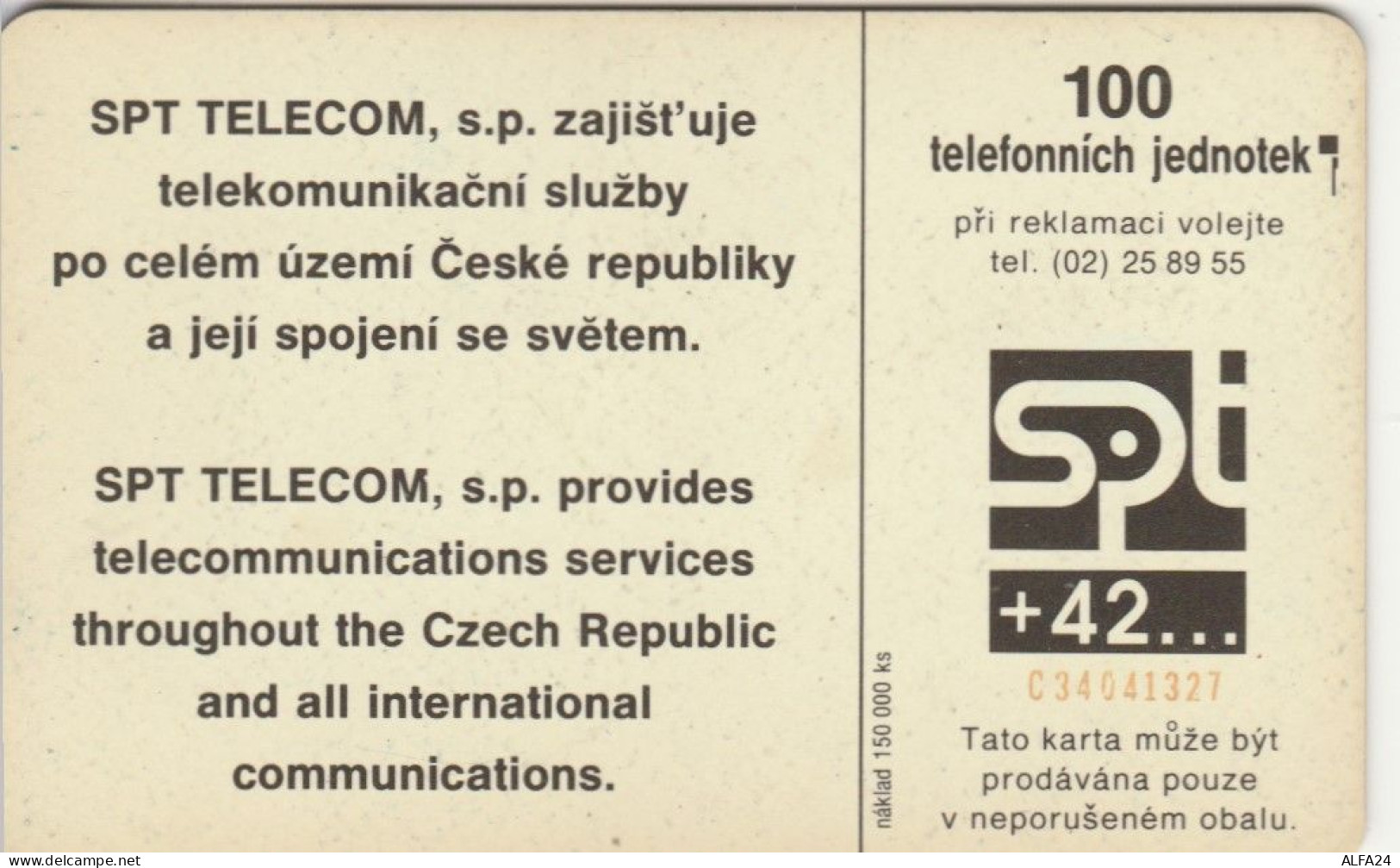 PHONE CARD REPUBBLICA CECA  (E100.18.1 - Tschechische Rep.
