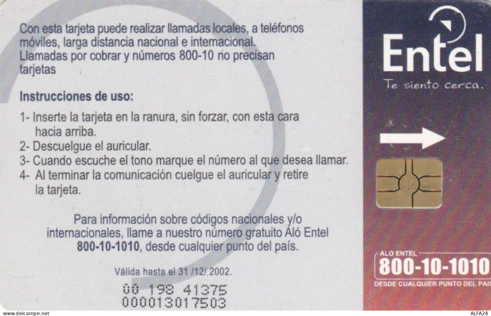 PHONE CARD BOLIVIA  (E102.38.8 - Bolivia