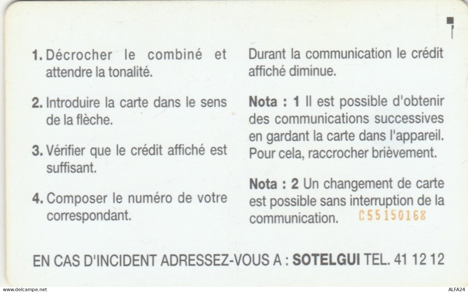 PHONE CARD GUINEA  (E102.18.6 - Guinea