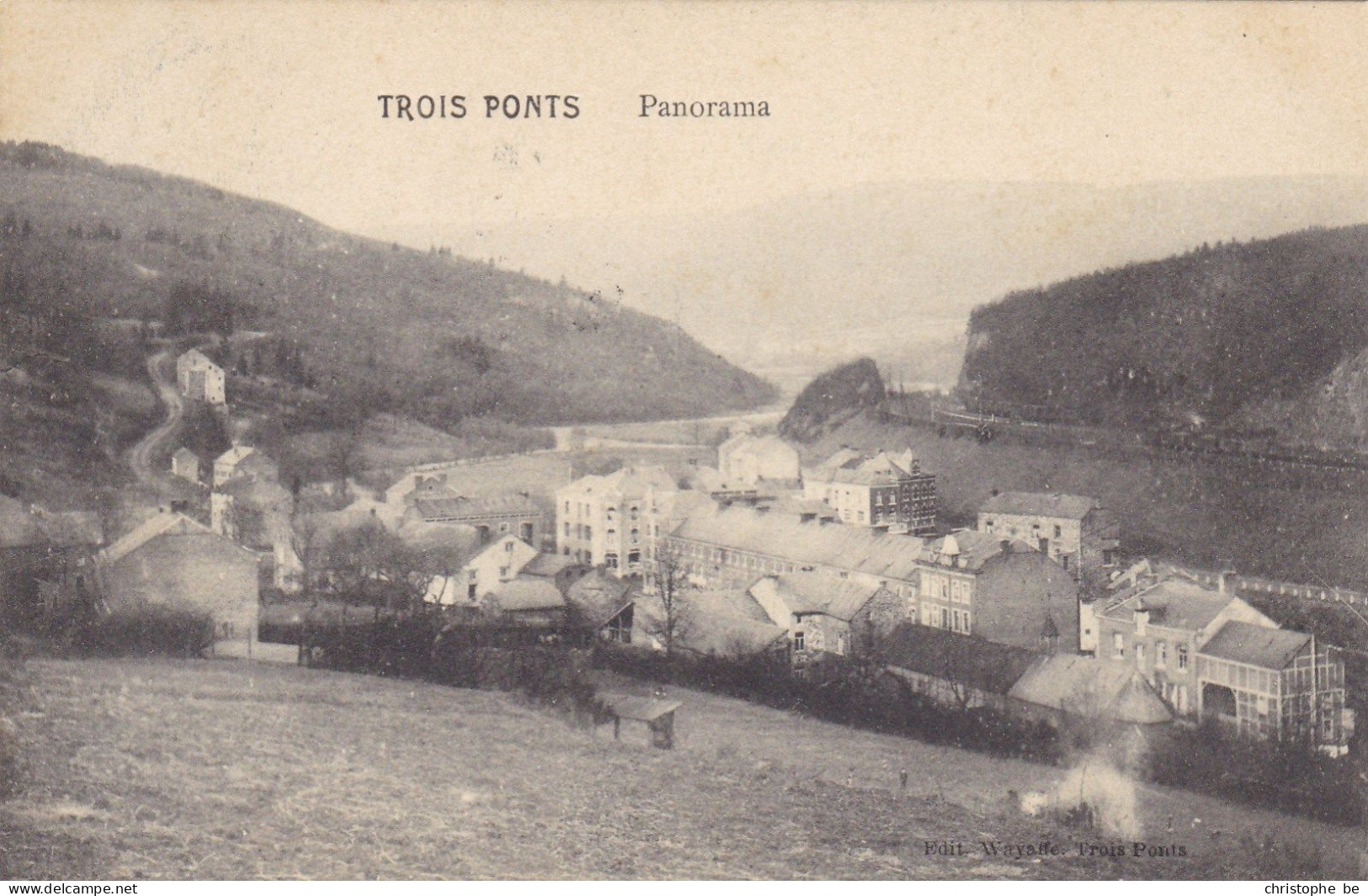 Trois Ponts, Panorama (pk86671) - Trois-Ponts