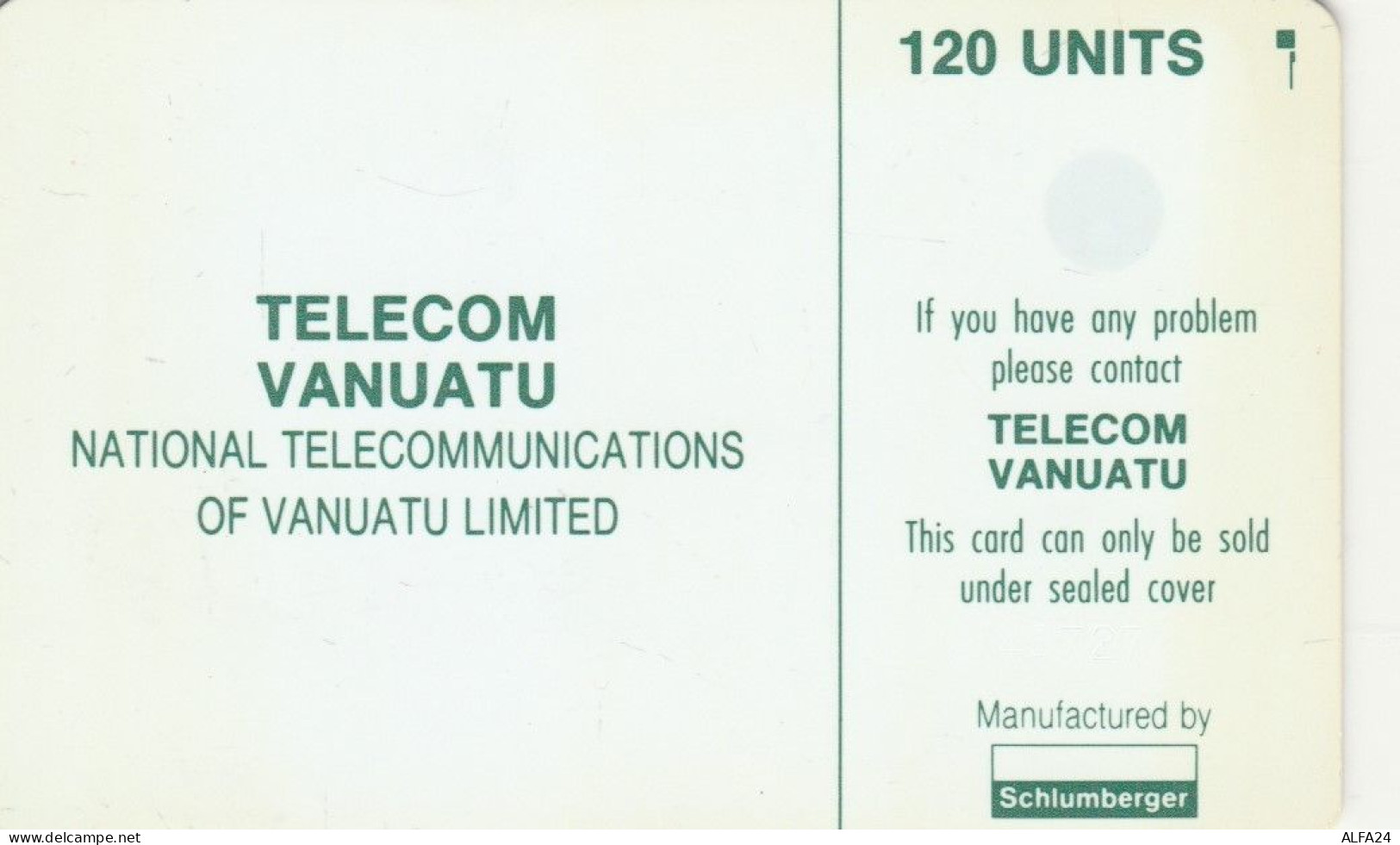 PHONE CARD VANUATU (E103.38.7 - Vanuatu