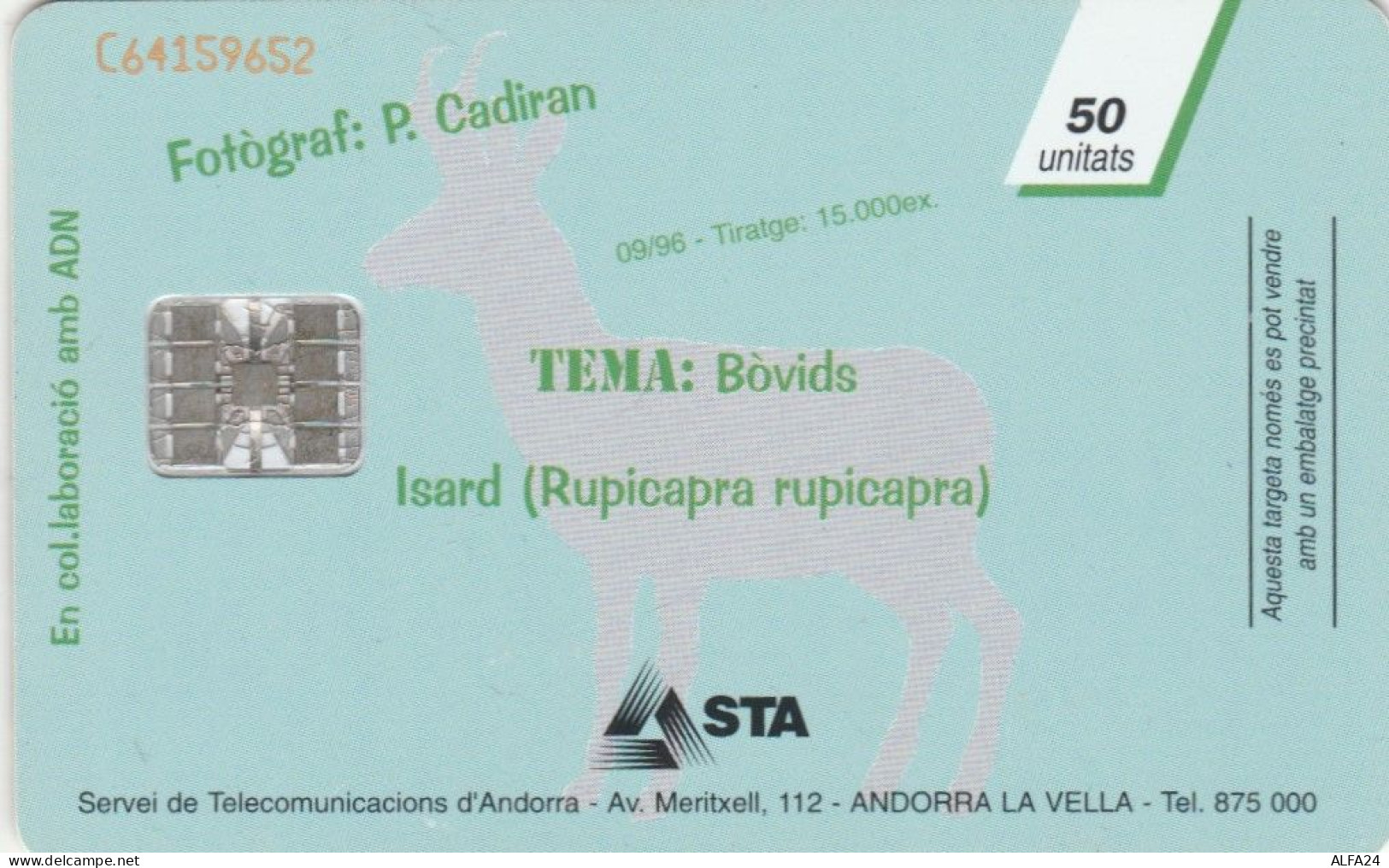 PHONE CARD ANDORRA (E104.32.2 - Andorra