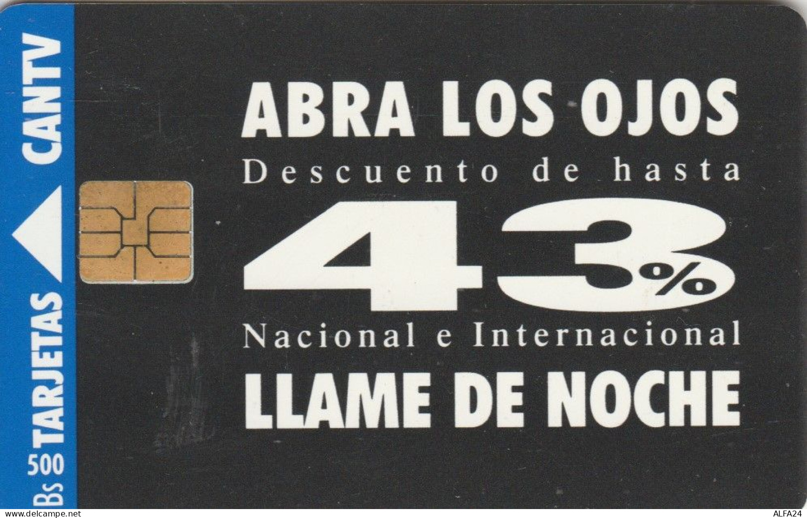 PHONE CARD VENEZUELA  (E105.3.1 - Venezuela