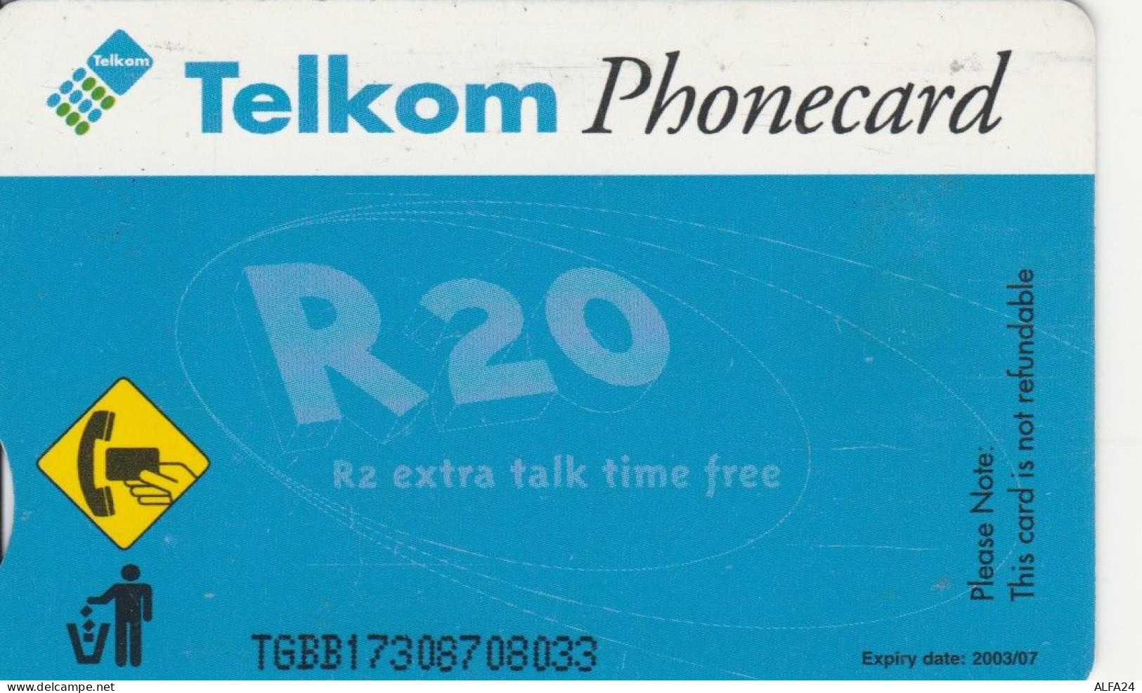 PHONE CARD SUDAFRICA  (E106.12.5 - Südafrika