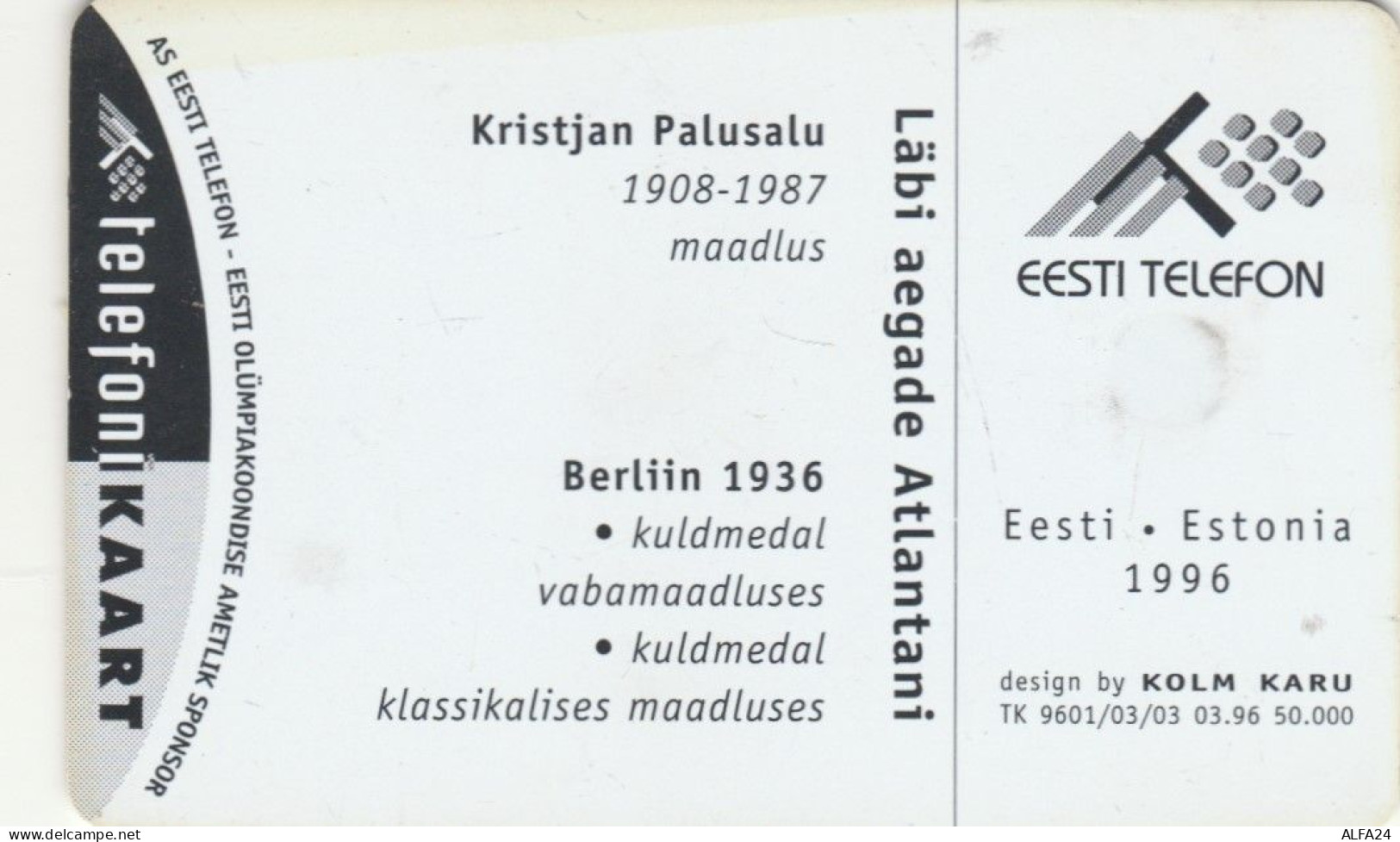 PHONE CARD ESTONIA  (E108.38.10 - Estonia