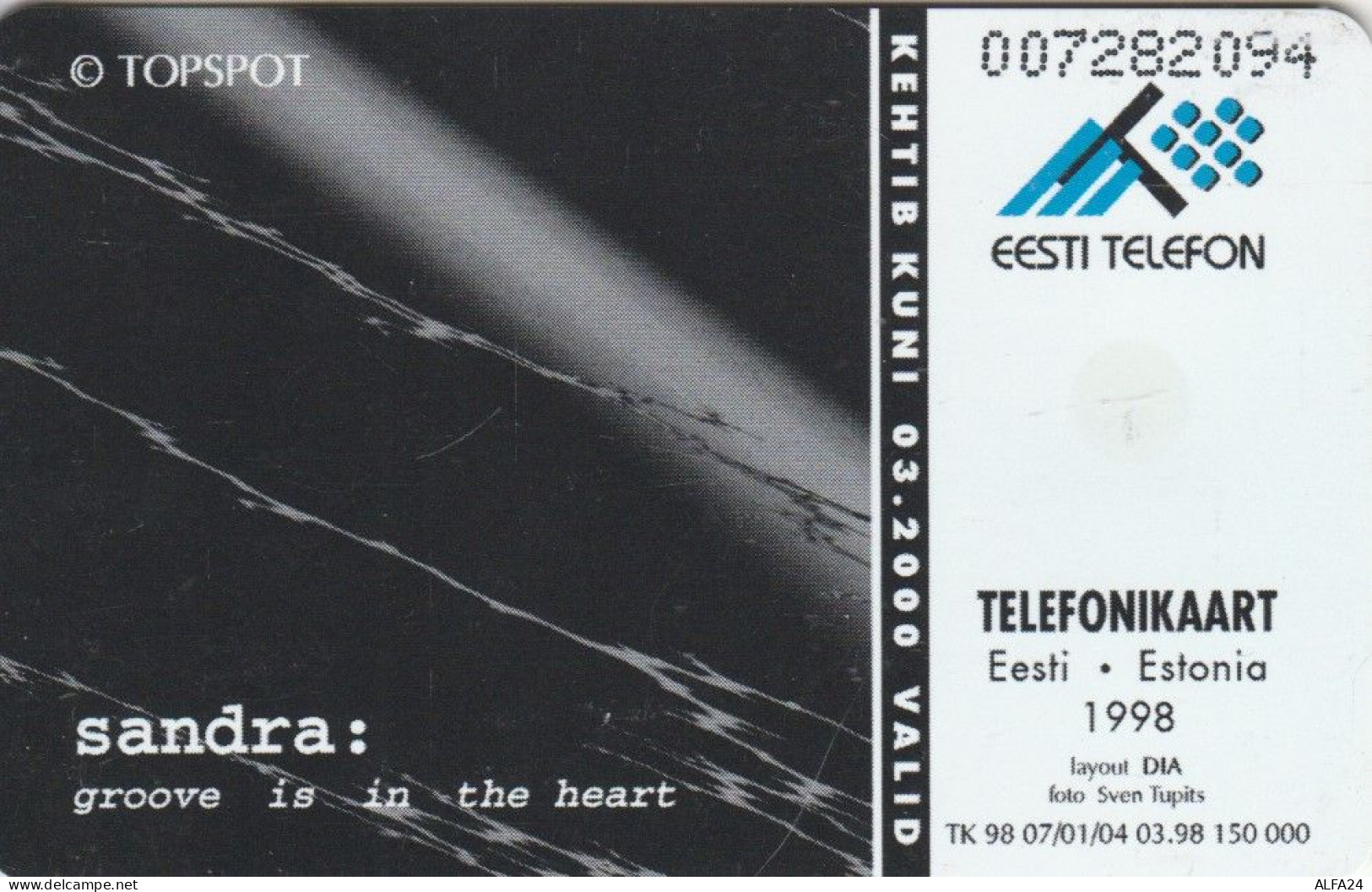 PHONE CARD ESTONIA  (E108.37.3 - Estonia