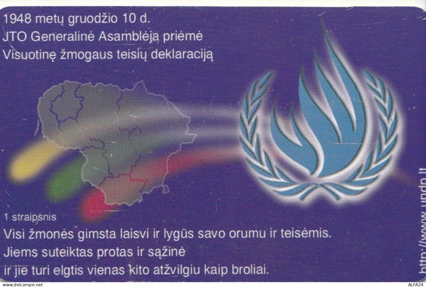 PHONE CARD LITUANIA  (E108.28.5 - Litauen