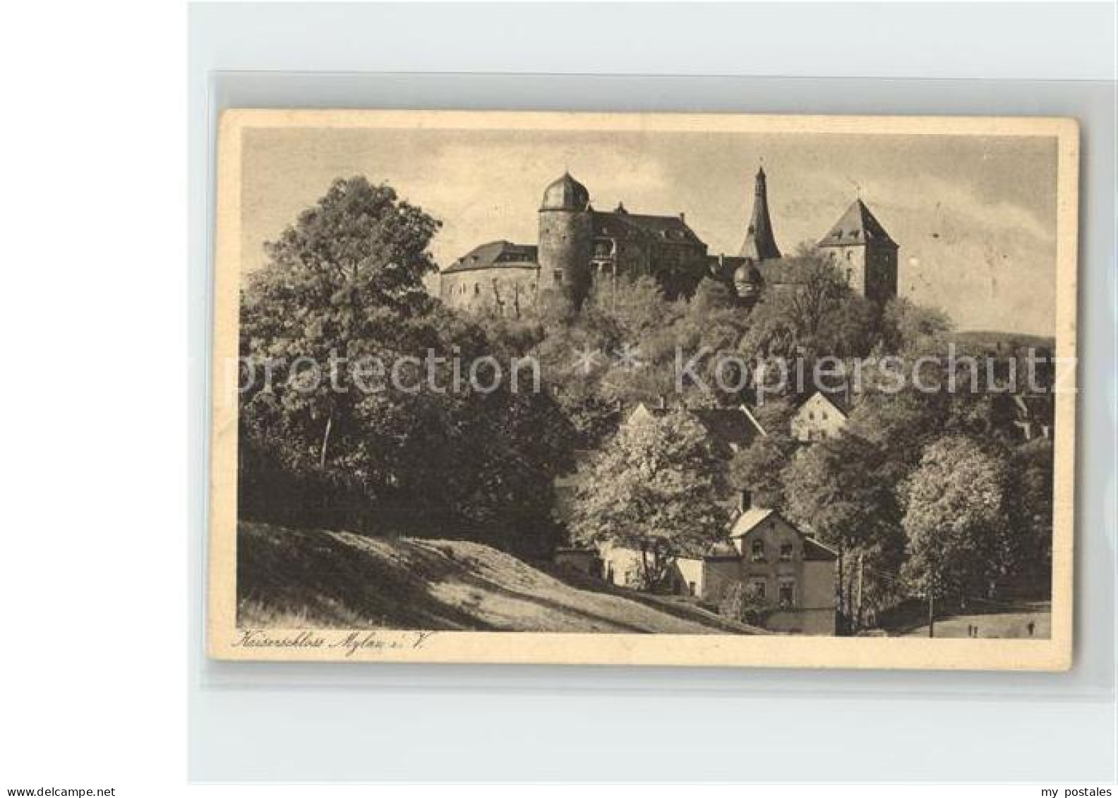 42214554 Mylau Kaiserschloss Altdeutsche Schlossschaenke Mylau - Mylau