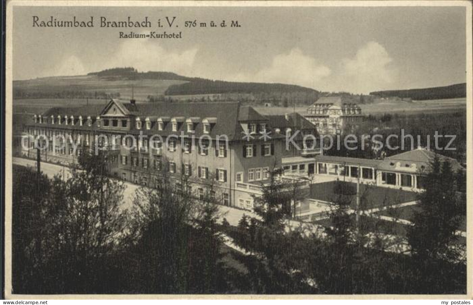 42213210 Bad Brambach Radium-Kurhotel  Bad Brambach - Bad Brambach