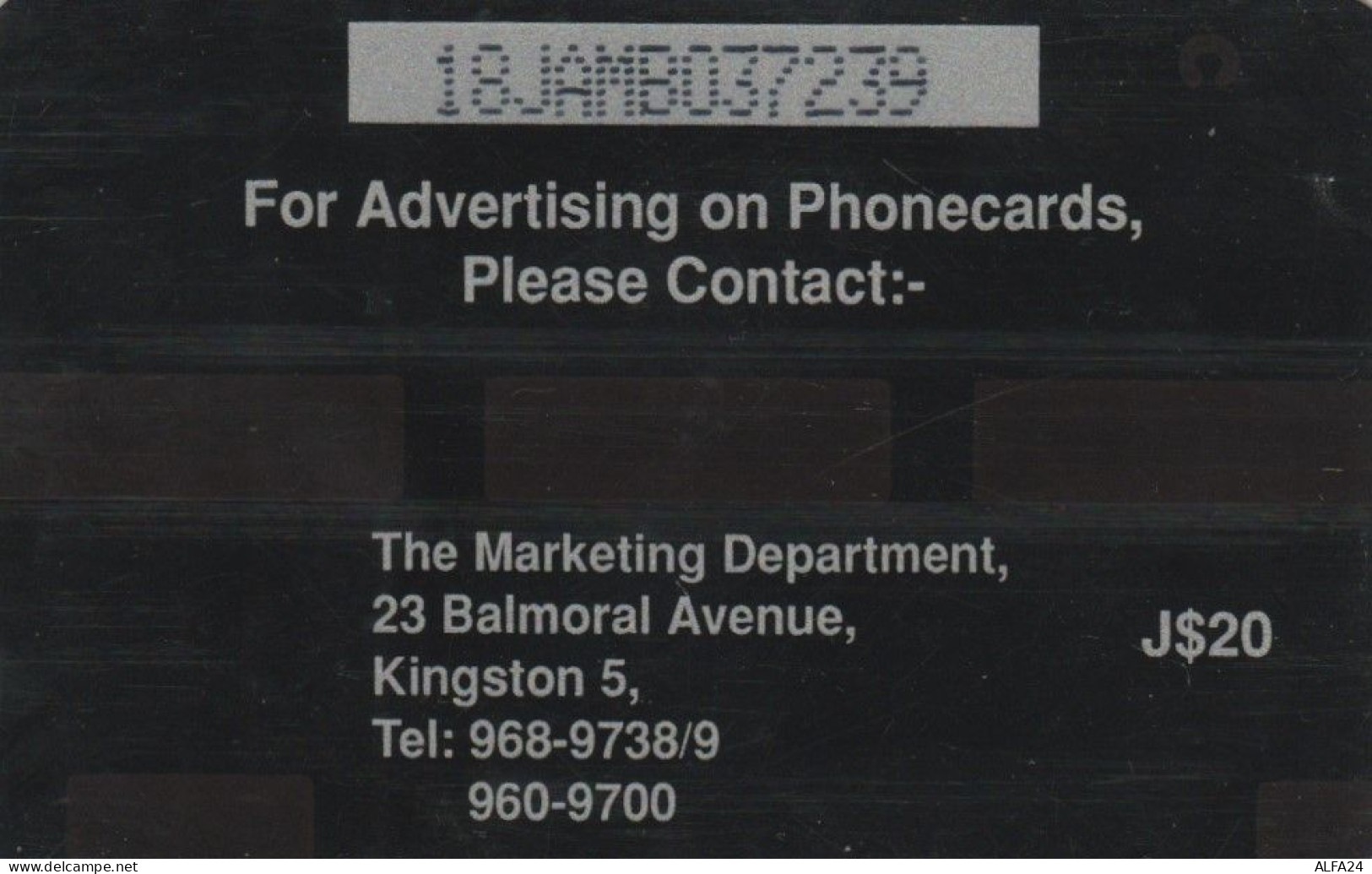 PHONE CARD JAMAICA  (E109.13.8 - Jamaica