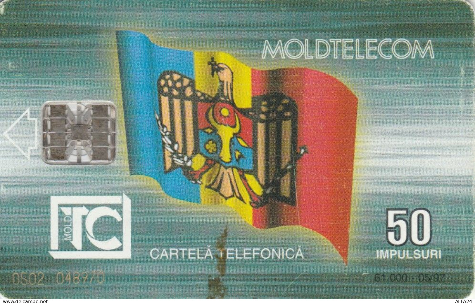 PHONE CARD MOLDAVIA  (E109.9.3 - Moldavie