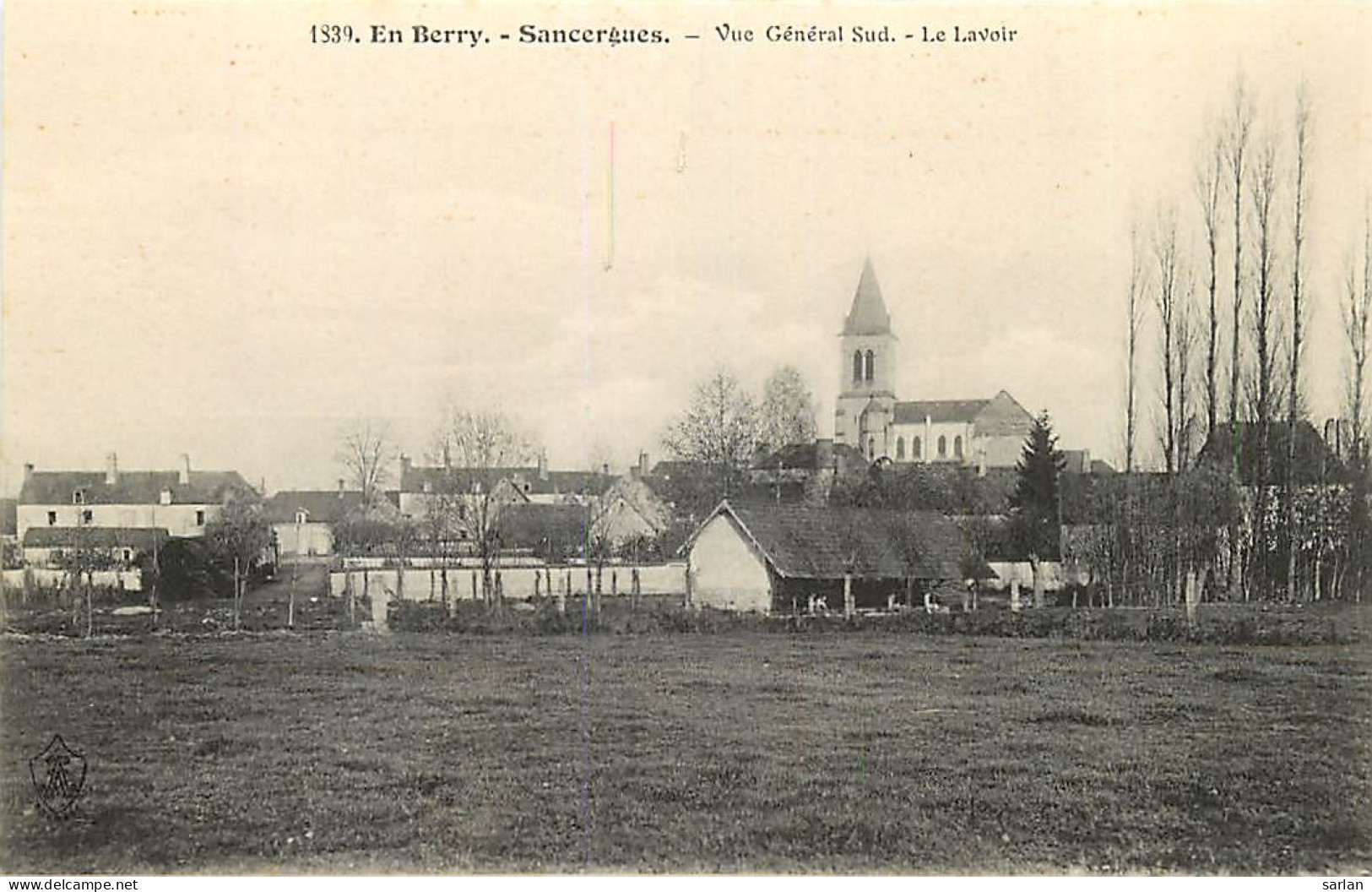 18 , EN BERRY , SANCERGUES , Le Lavoir , * 443 15 - Sancergues