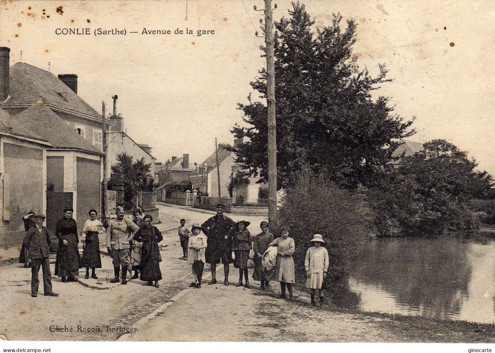 Conlie Avenue De La Gare - Conlie