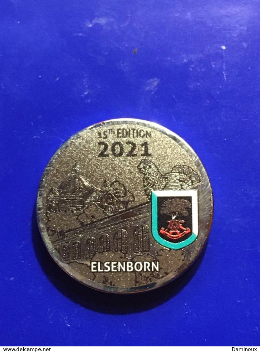 Jeux Coin 15ième édition Elsenborn Eurotex Militaire Armée Belge - Otros & Sin Clasificación