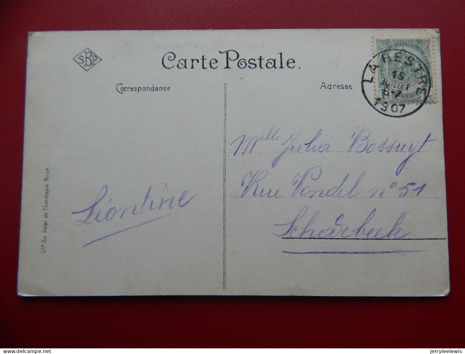 LA HESTRE  - Grand' Rue (bas)  -  1907 - Manage