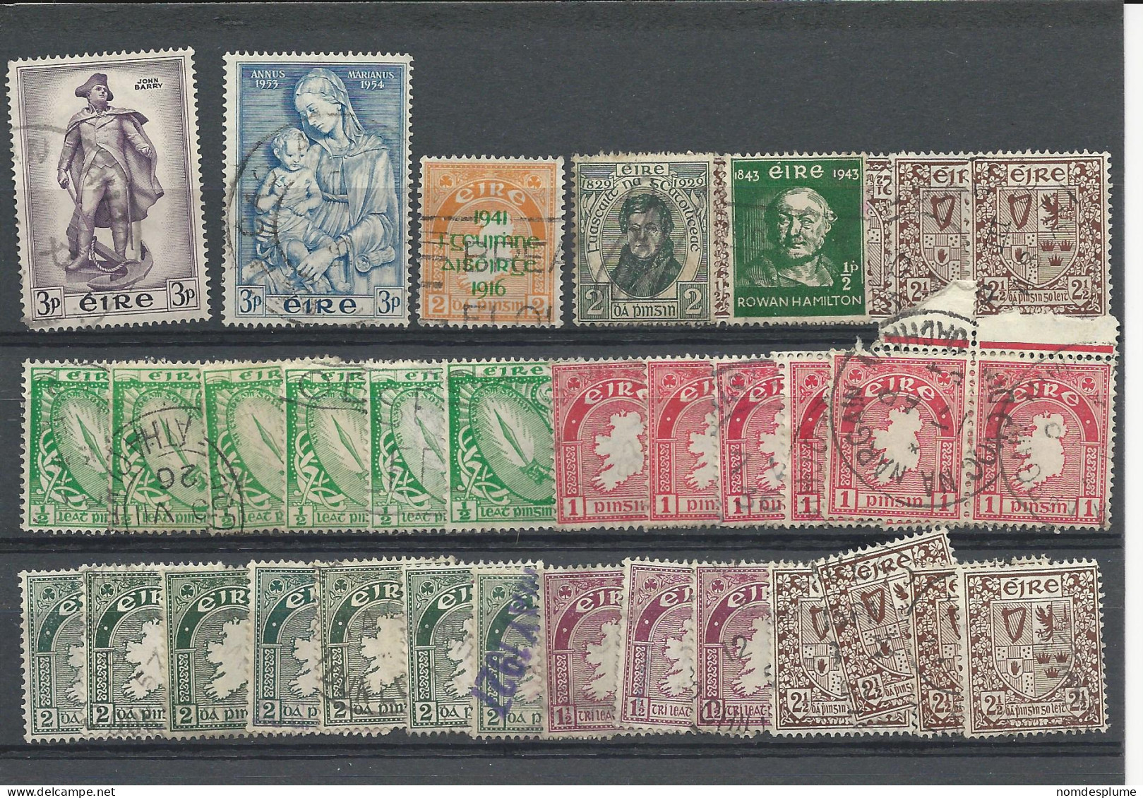 26306) Ireland Collection Postmarks Shades - Collections, Lots & Series