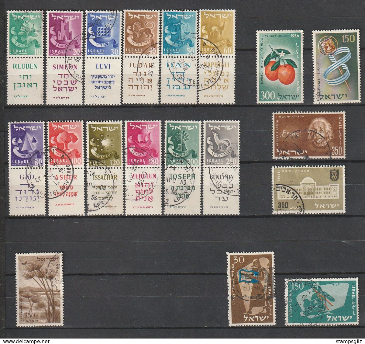 Israel Année 1956 (manque PA 17 Et 149 YT)oblitéré - Collections, Lots & Series