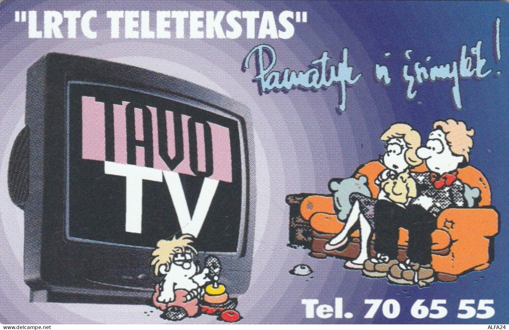 PHONE CARD LITUANIA (E43.53.4 - Lithuania