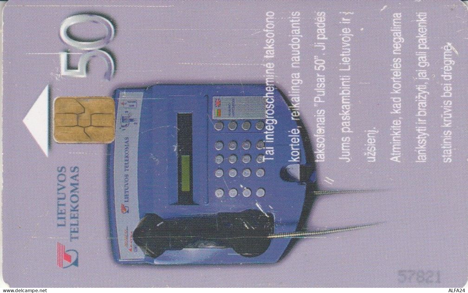 PHONE CARD LITUANIA (E43.50.6 - Lithuania