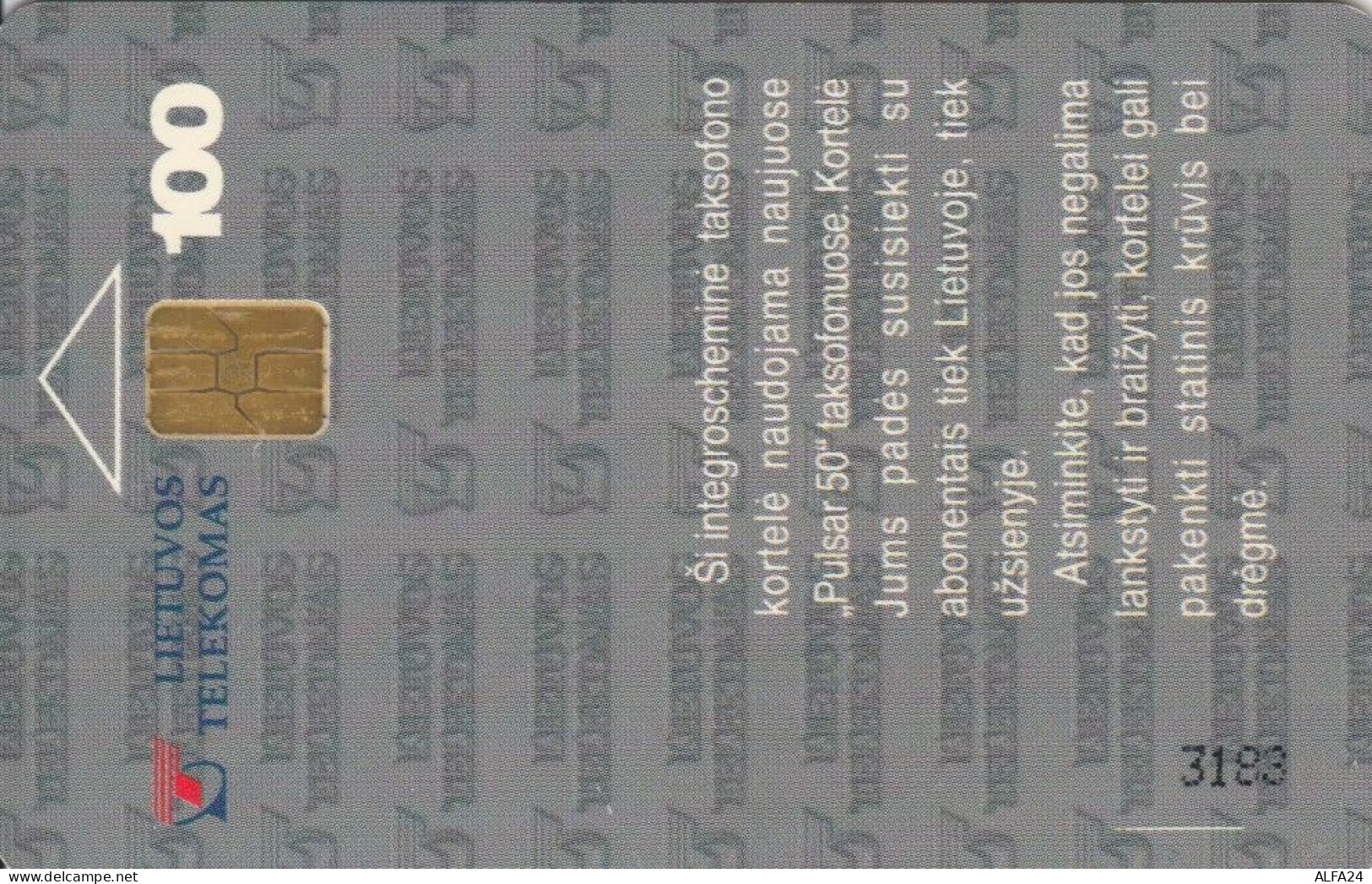 PHONE CARD LITUANIA (E43.50.2 - Lithuania