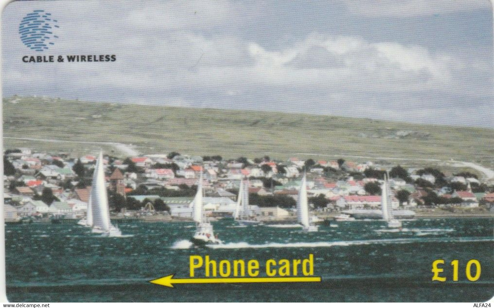 PHONE CARD FALKLAND (E53.7.6 - Estland