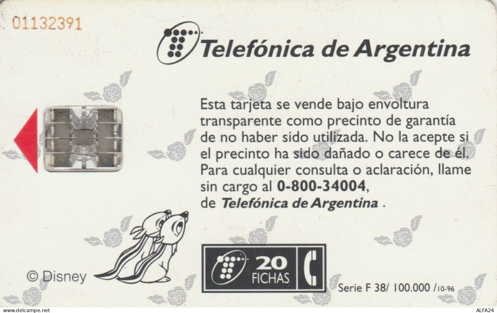 PHONE CARD ARGENTINA (E53.6.6 - Argentinië