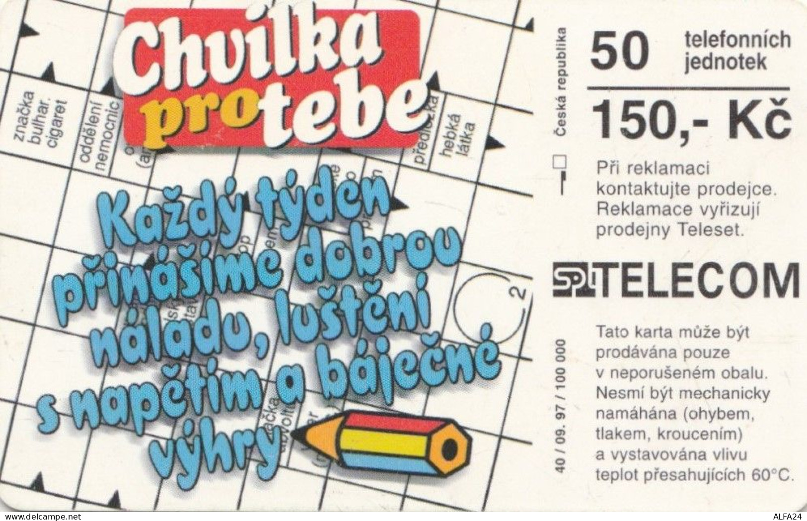PHONE CARD REPUBBLICA CECA (J.38.6 - República Checa