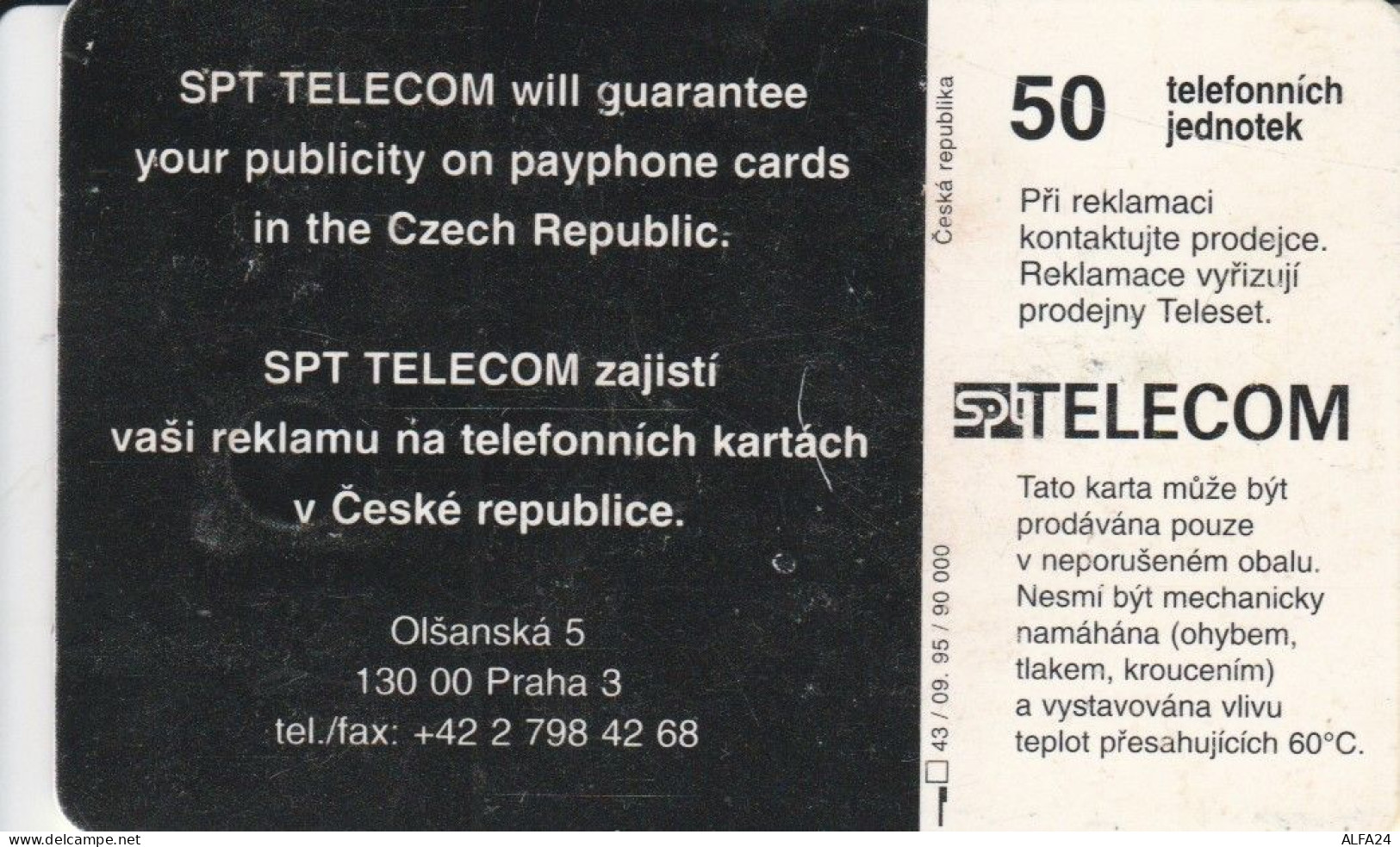 PHONE CARD REPUBBLICA CECA (J.23.2 - Tsjechië