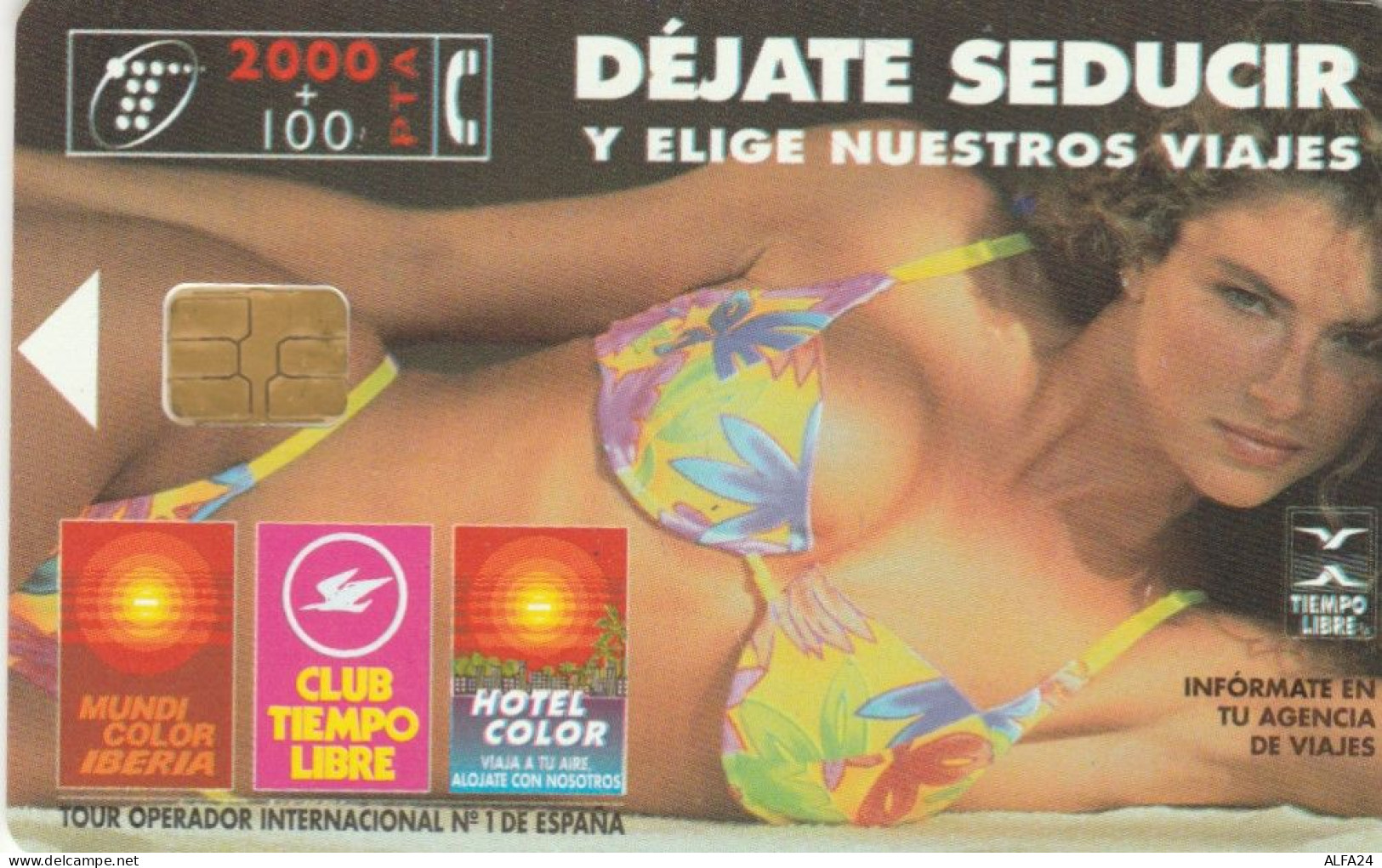 PHONE CARD SPAGNA (J.24.4 - Commemorative Advertisment