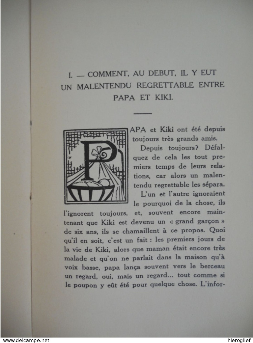 KIKI Par Ernest Claes 1933 Traduit Par R. Kervyn De Marcke Ten Driessche Zichem Scherpenheuvel - Belgische Autoren