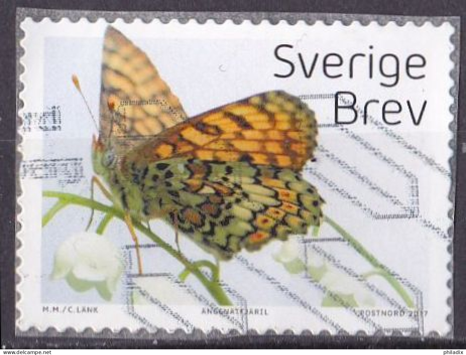 Schweden Marke Von 2017 O/used (A1-11) - Used Stamps