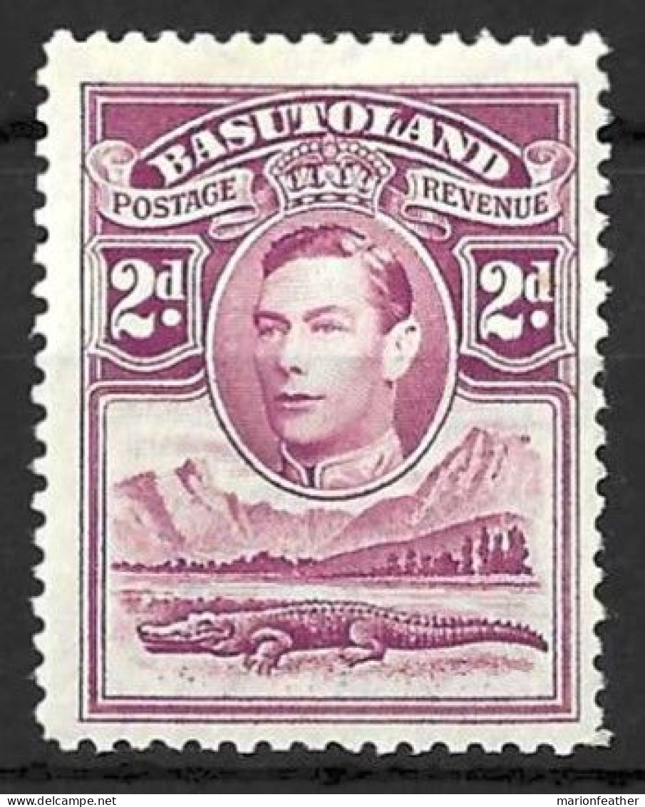 BECHUANALAND...KING GEORGE VI..(1936-52..)......" 1938.."....2d........SG21........MH.. - 1885-1964 Bechuanaland Protettorato