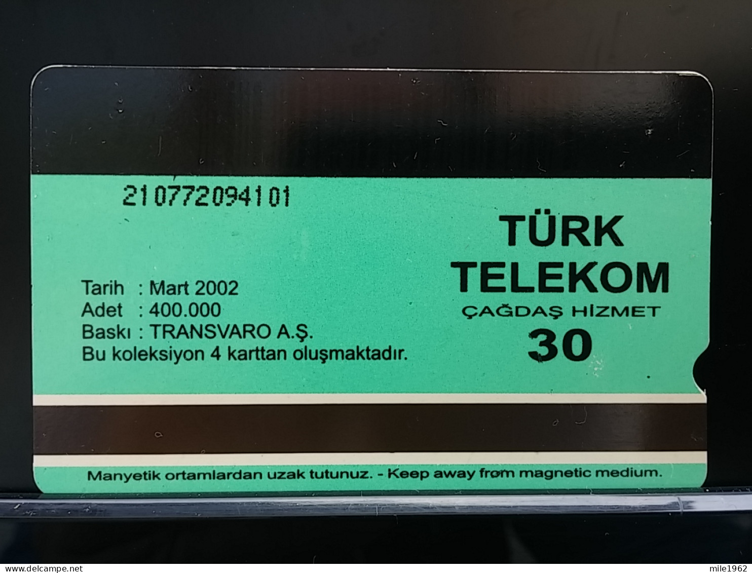 T-270 - TURKEY TELECARD, PHONECARD, FLOWER, FLEUR,  - Turkey