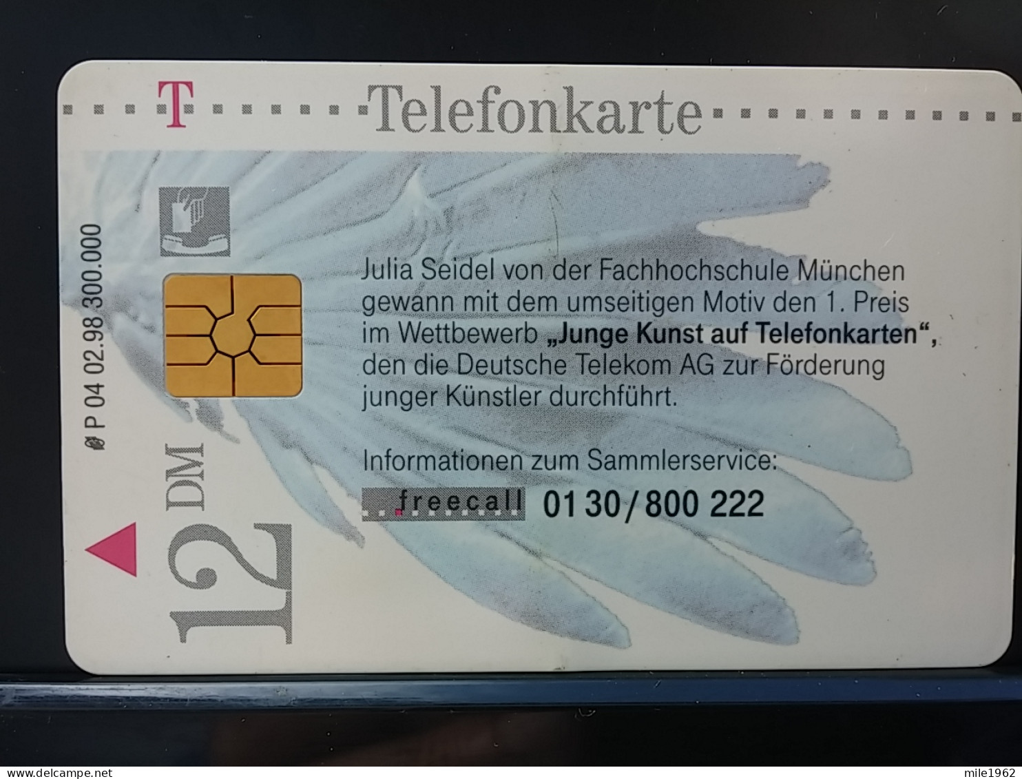 T-289 - GERMANY TELECARD, PHONECARD, BIRD, OISEAU - Other & Unclassified