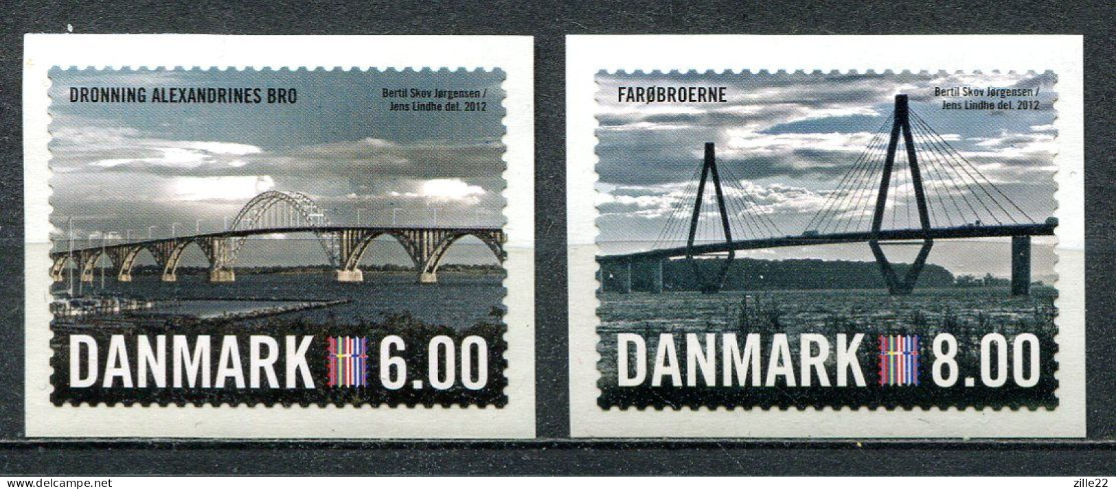 Dänemark Denmark Postfrisch/MNH Year 2012 - Nordia - Bridges - Neufs