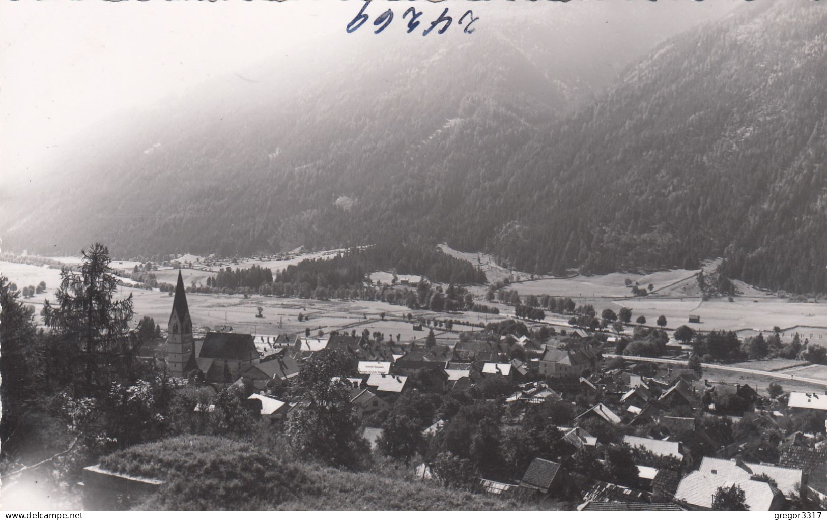 E1260) OBERVELLACH - Kärnten - FOTO AK - Kirche HÄÄUSER ALT !! - Obervellach