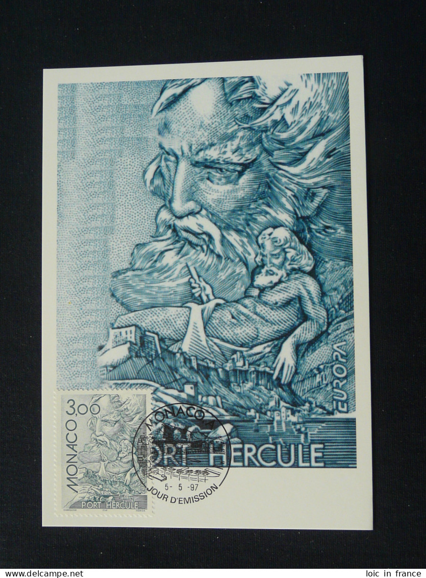 Carte Maximum Card Hercule Hercules Europa Monaco 1997 - Mythologie