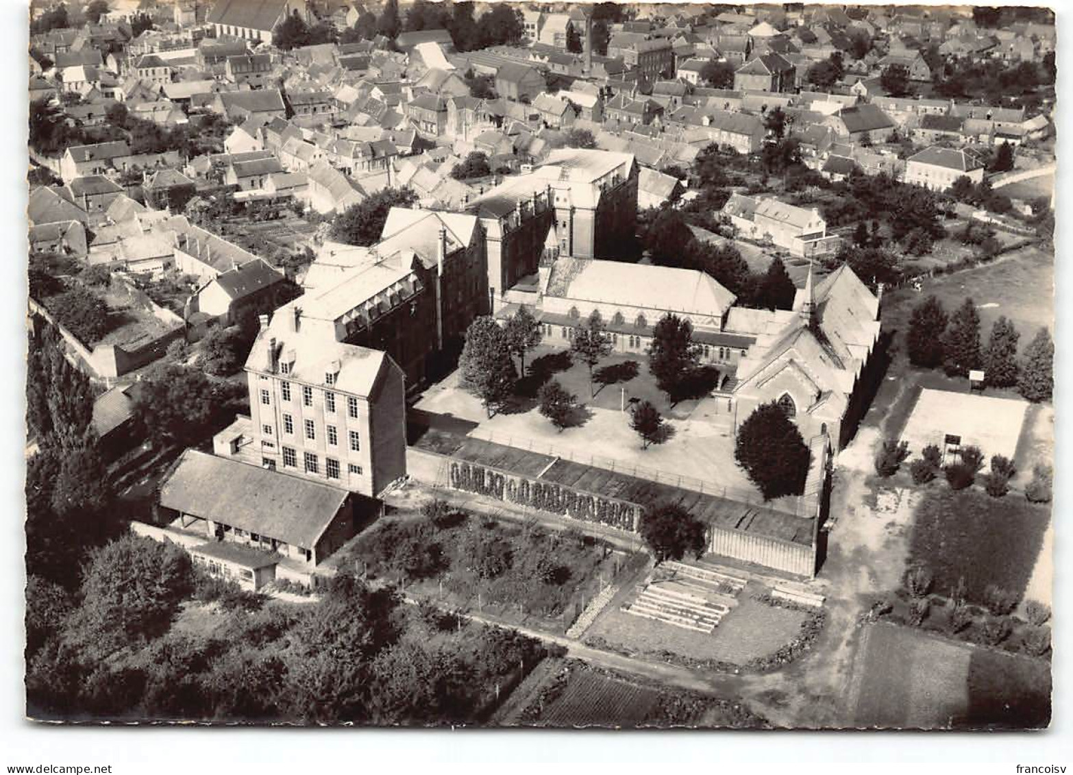 Solesmes, Le Seminaire, Vue Aerienne Edit Cim  - Solesmes