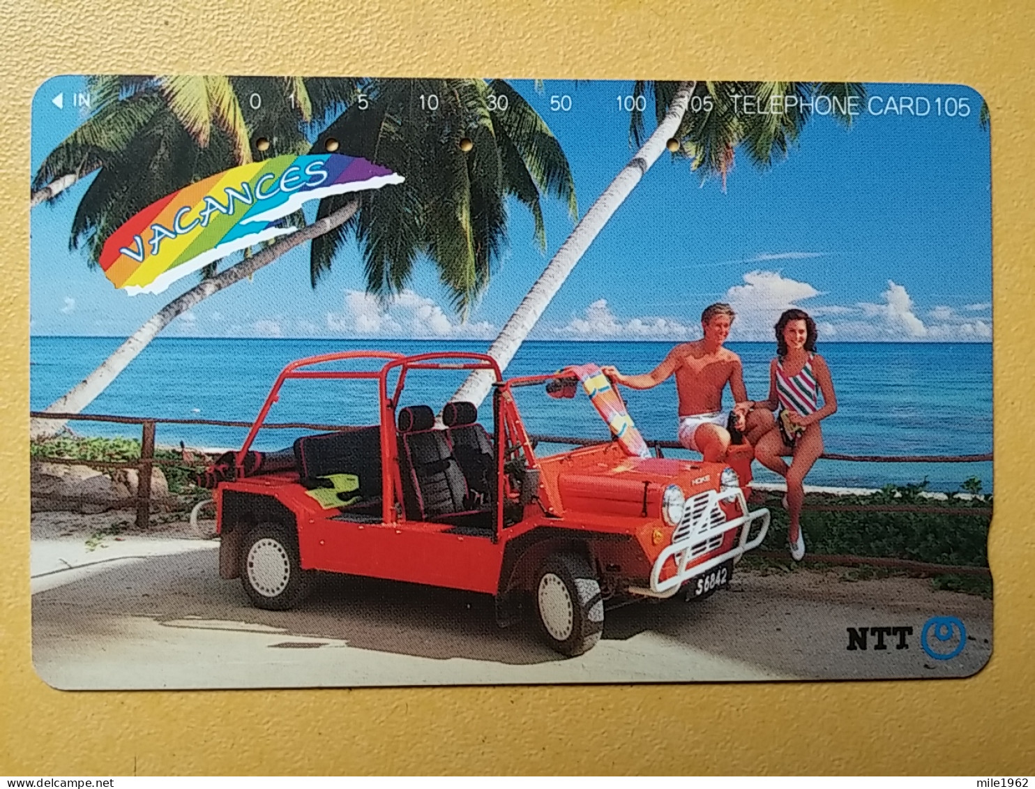 T-388 - JAPAN, Japon, Nipon, TELECARD, PHONECARD, Auto, Car NTT 291-223 - Cars