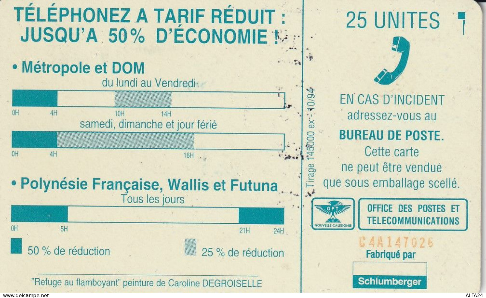 PHONE CARD NUOVA CALEDONIA  (E73.33.5 - Nouvelle-Calédonie