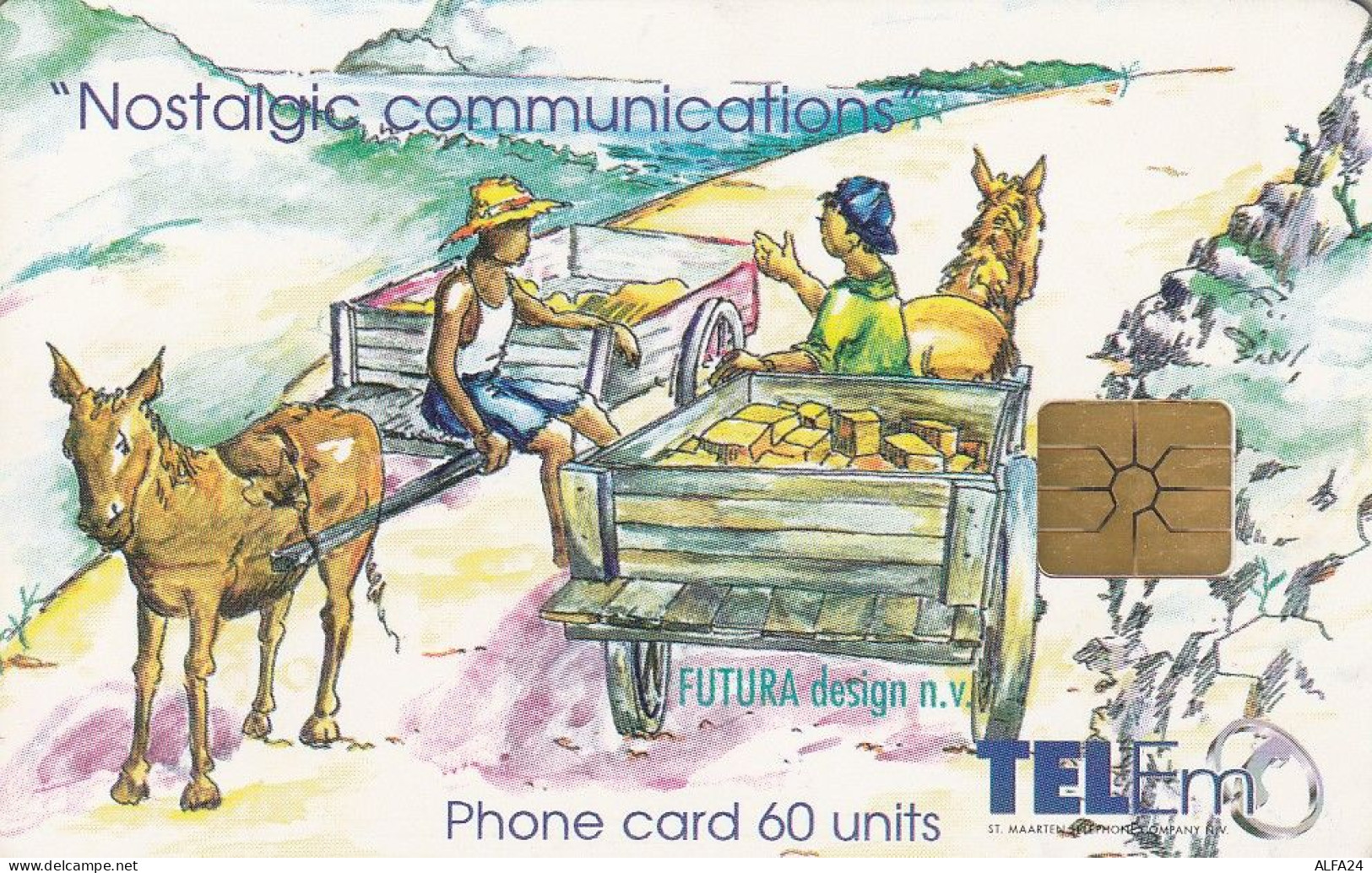 PHONE CARD ANTILLE OLANDESI  (E80.17.1 - Antilles (Netherlands)