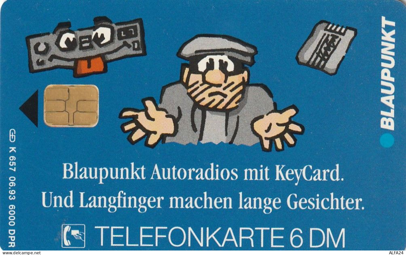 PHONE CARD GERMANIA SERIE K TIR.6000 (E78.49.4 - K-Series : Série Clients