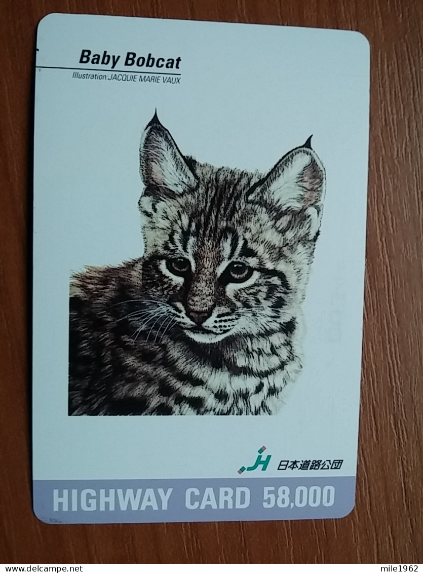 T-400 - JAPAN, Japon, Nipon, Carte Prepayee, Prepaid Card, CAT, CHAT - Katten