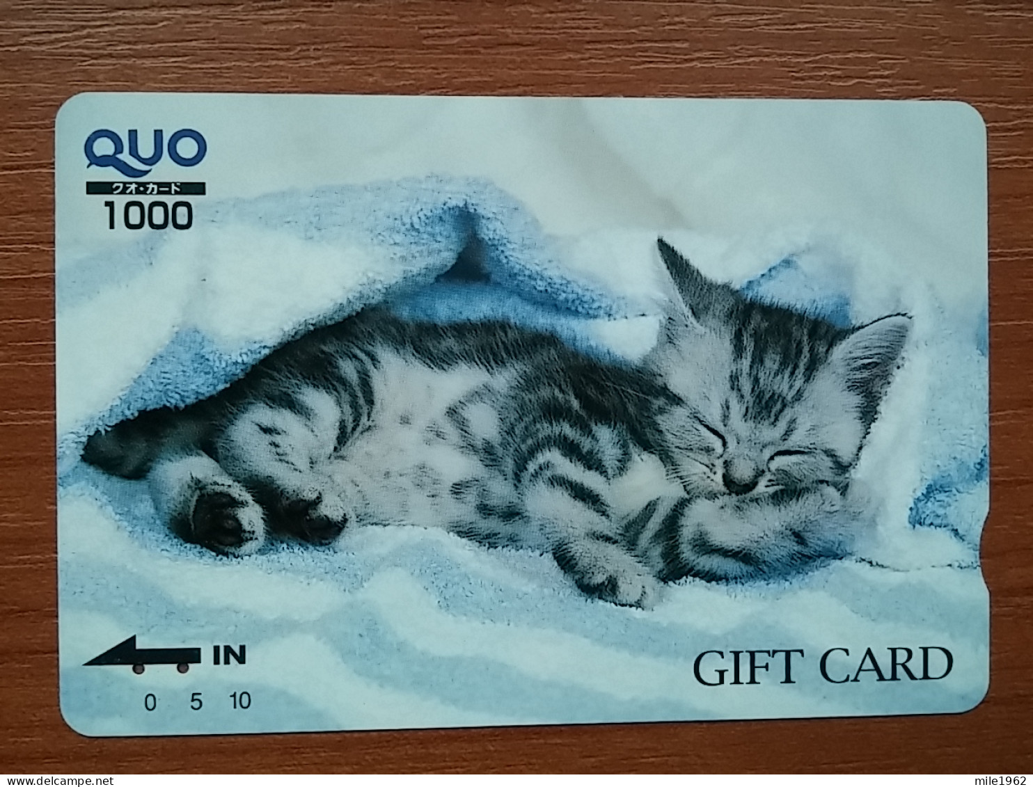 T-401 - JAPAN, Japon, Nipon, Carte Prepayee, Prepaid Card, CAT, CHAT,  - Katten