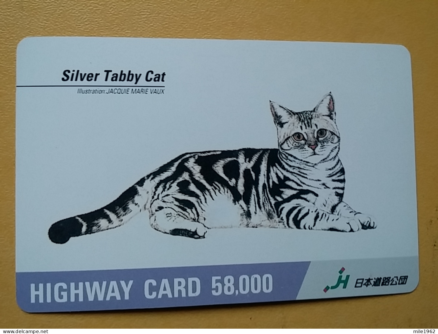 T-402 - JAPAN, Japon, Nipon, Carte Prepayee, Prepaid Card, CAT, CHAT,  - Chats