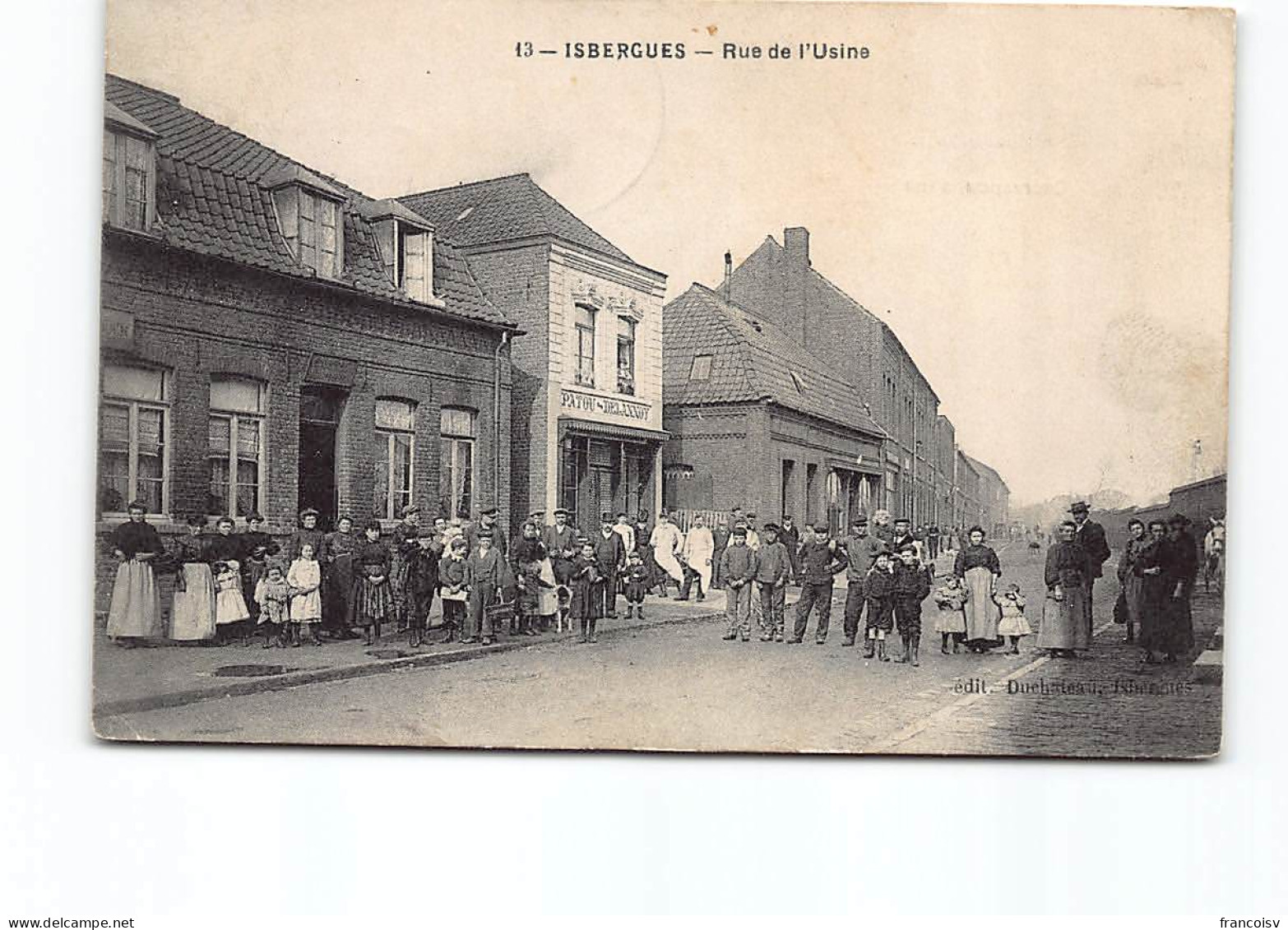 Isebergues - Rue De L'usine. Etat*** - Isbergues