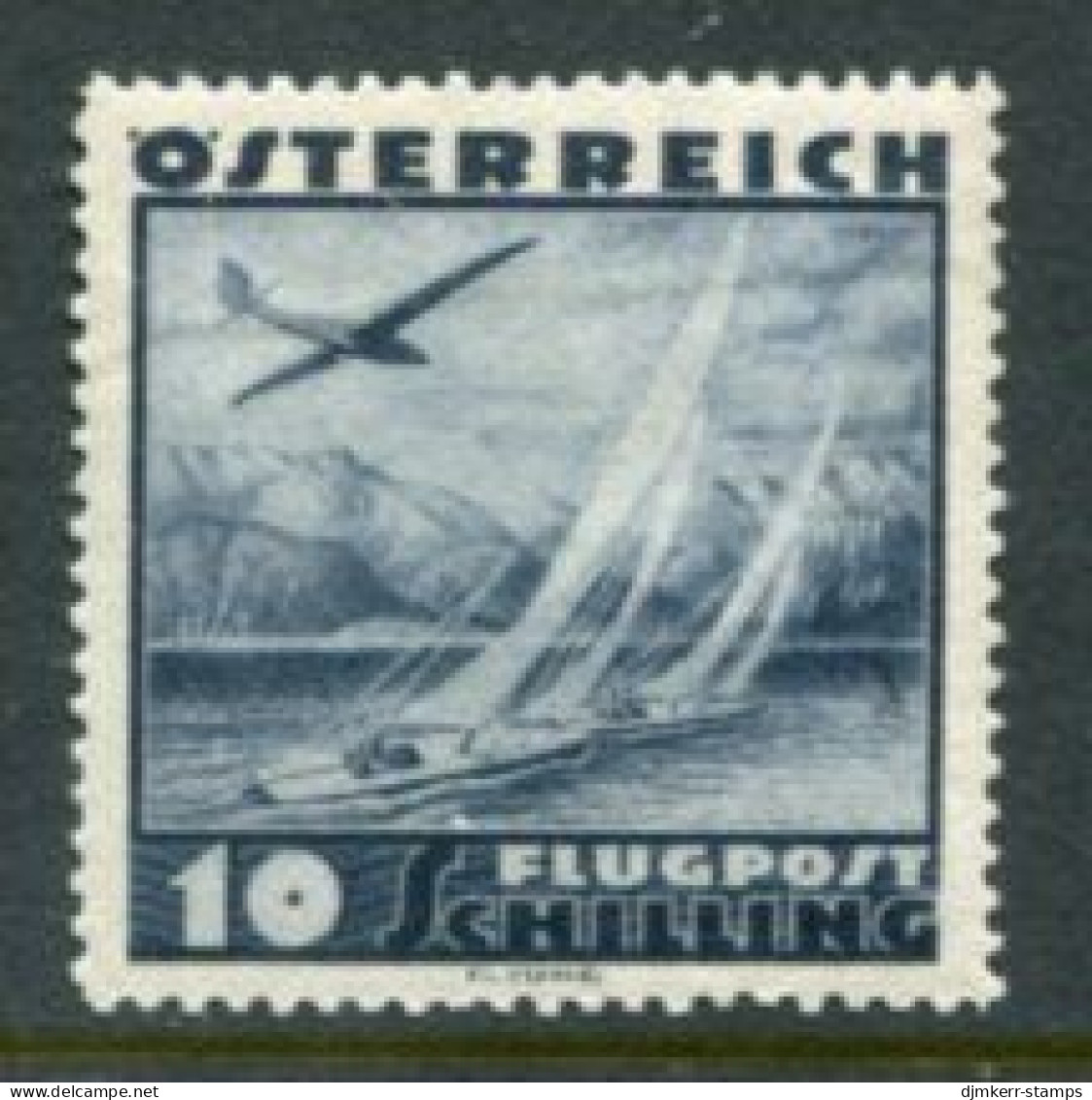 AUSTRIA 1935 Airmail Definitive 10 S. MNH / **.  Michel 612 - Neufs