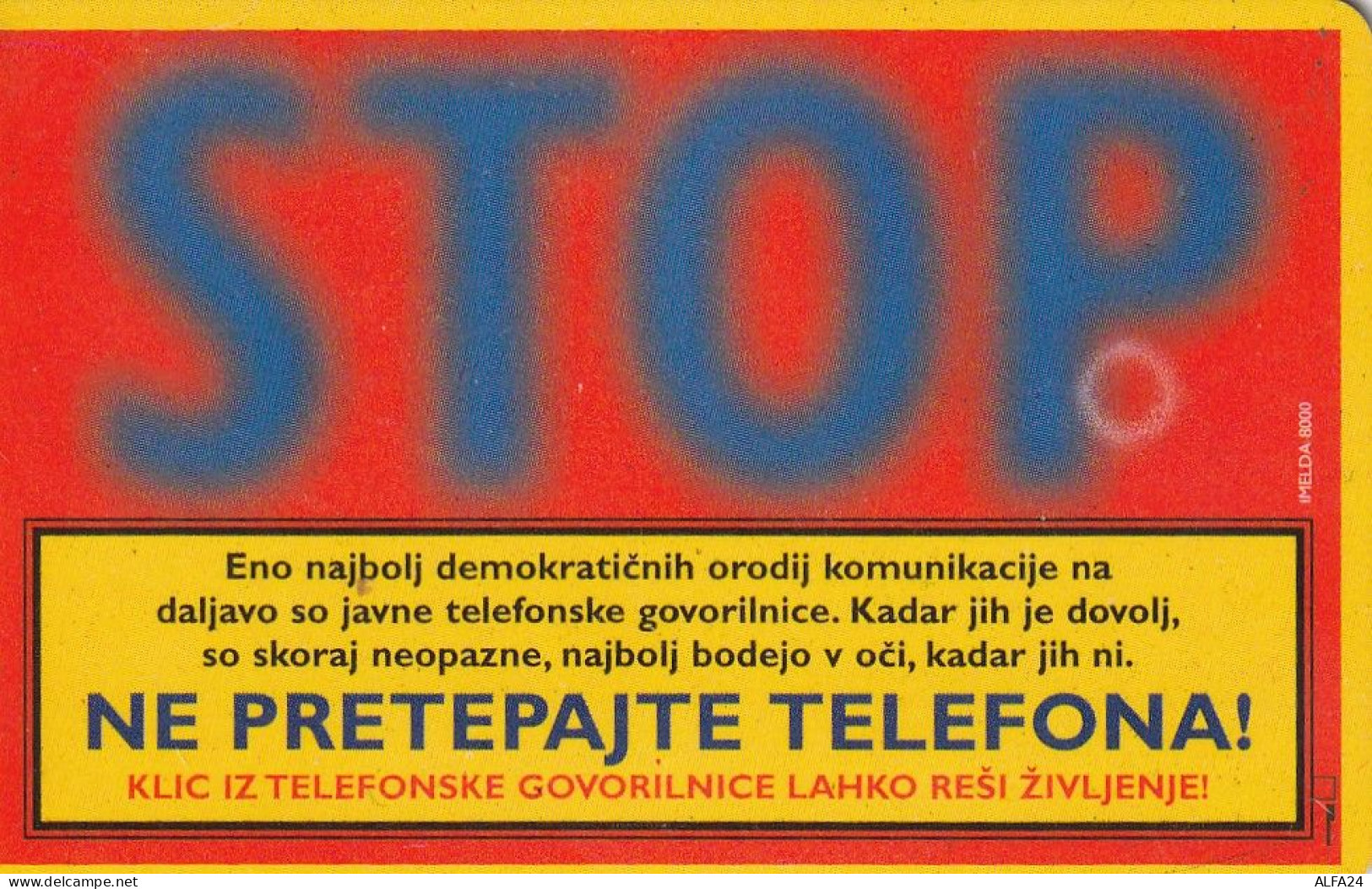 PHONE CARD SLOVENIA (E33.25.2 - Eslovenia