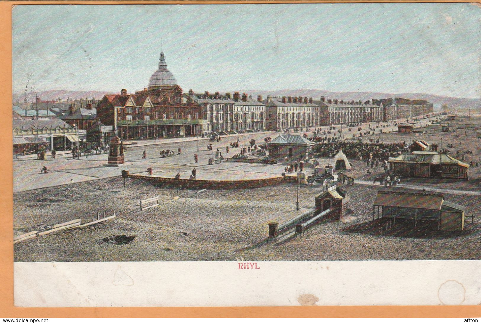 Rhyl UK 1905 Postcard - Denbighshire